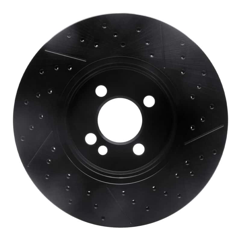 R1 Concepts — R1 07-15 Mini Cooper Clubman Front Drilled & Slotted Black Brake Rotor
R1 Brake Rotor Drill - view 5