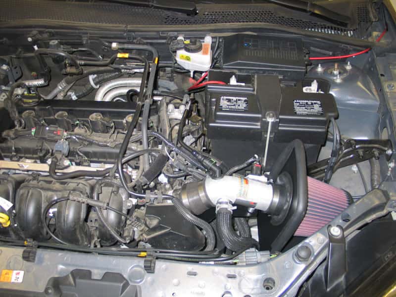 K&N Engineering — K&N 07-09 Ford Focus L4-2.0L Typhoon Short Ram Intake
Performance Air Inta
Air Intake System - view 3