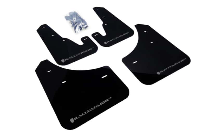 Rally Armor — Rally Armor 04-09 Mazda3/Speed3 Black UR Mud Flap w/ Silver Logo
Mud Flap - view 1