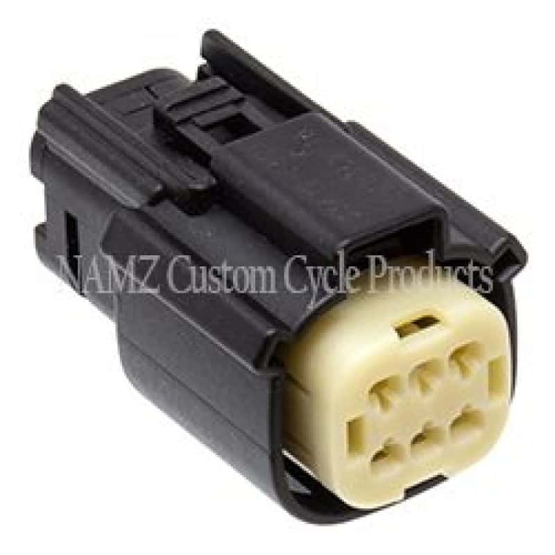 NAMZ — NAMZ 07-23 Molex MX-150 6-Position Female Connector R Side Handlebar Control - Black (HD 72414-07BK) - view 2
