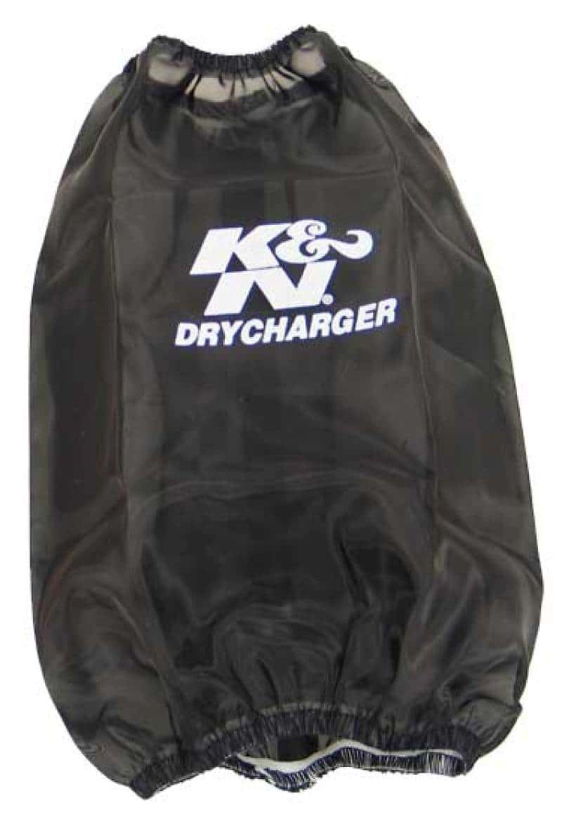 K&N Engineering — K&N Drycharger Black Air Filter Wrap - Round Tapered - view 1