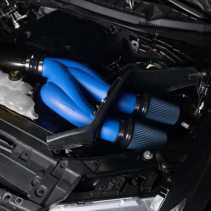 Injen — Injen 15-25 Ford F-150 V6-3.5L Twin Turbo PF Cold Air Intake System - Race Blue
Short Ram Intake - view 4