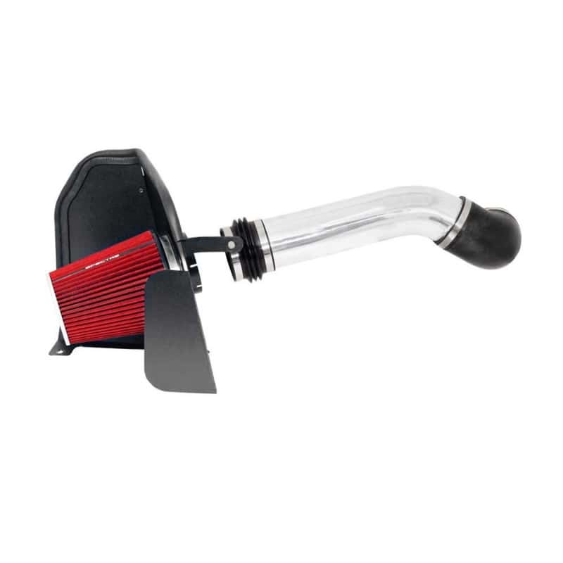 Spectre — Spectre 07-08 GM Truck V8-4.8/5.3/6.0L F/I Air Intake Kit - Clear Anodized w/Red Filter
Spectre Air Intake K
Air Intake System - view 1