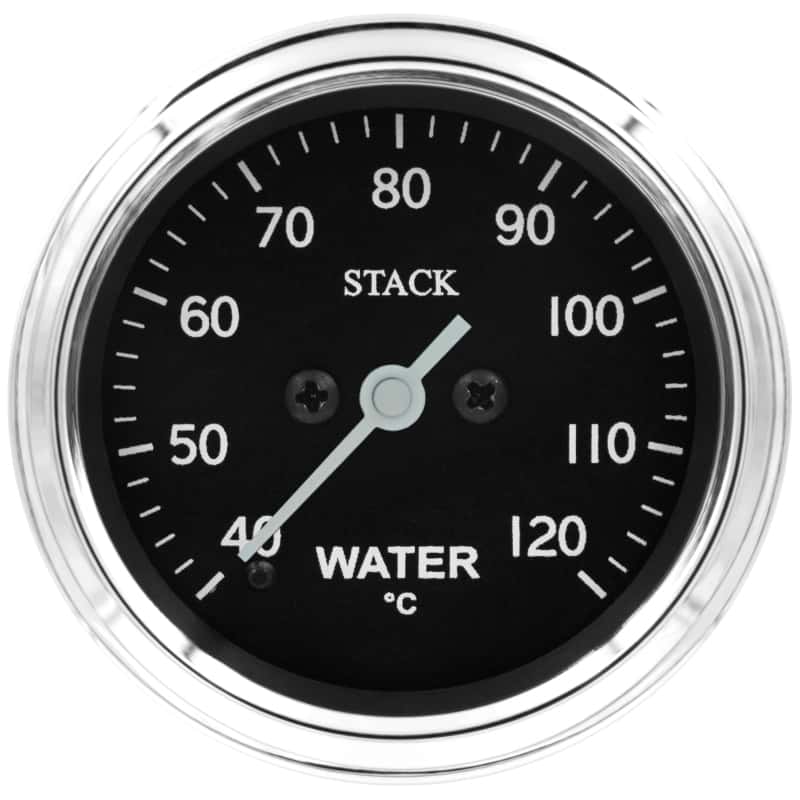 AutoMeter — Autometer Stack 52mm 40-120 Deg C 1/8in NPTF Male Pro Stepper Motor Water Temp Gauge - Classic
Ga WT Stpr 120C Clsc - view 1