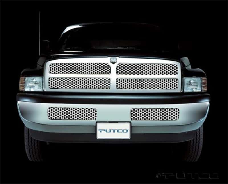 Putco — Putco 94-02 Ram 2500/3500 (Except Sport) Punch Stainless Steel Grilles
Grille Insert - view 1