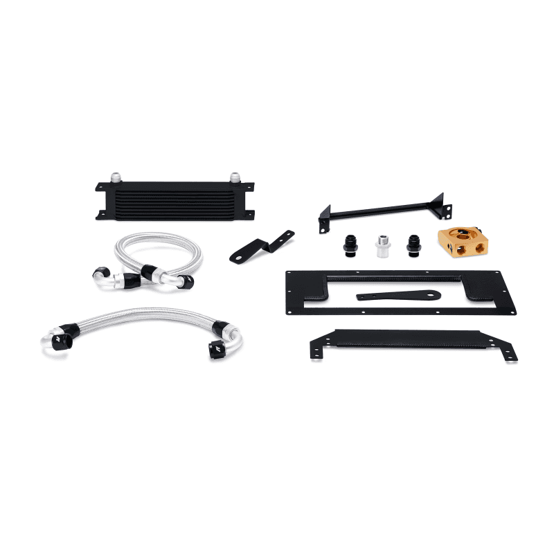 Mishimoto — Mishimoto 99-05 Mazda Miata Thermostatic Oil Cooler Kit - Black - view 1