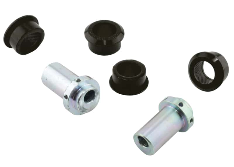 Whiteline — Whiteline 05-08 Subaru Legacy GT / 04-07 Subaru Outback XT Rear Camber adj kit-upper c/arm bushes
Bushing Kit - view 1