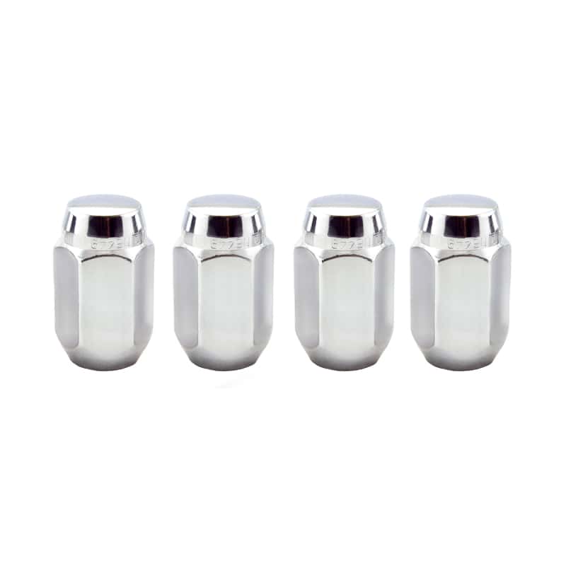 McGard — McGard Hex Lug Nut (Cone Seat) M12X1.5 / 13/16 Hex / 1.5in. Length (4-Pack) - Chrome - view 5