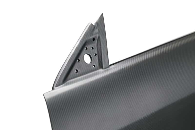 Anderson Composites — Anderson Composites 05-09 Ford Mustang Dry Carbon Doors (Pair) - view 5