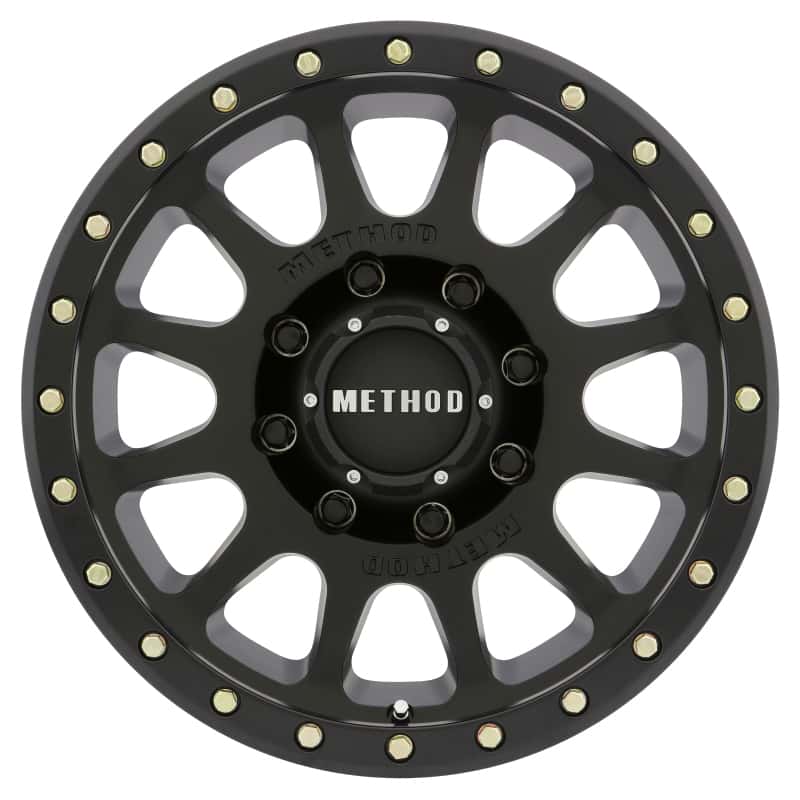 Method Wheels — Method MR305 NV HD 18x9 +18mm Offset 8x6.5 130.81mm CB Matte Black Wheel - view 2