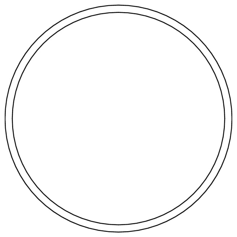 Cometic Gasket — Cometic Holley 4500 Dominator .060in Fiber Air Cleaner Mounting Gasket - 7.3125in Diameter
Air Cleaner Gasket - view 1