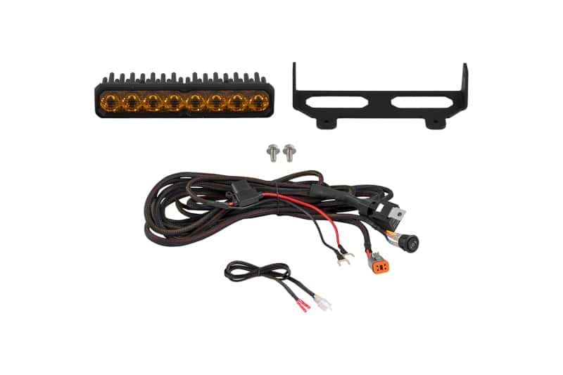 Diode Dynamics — Diode Dynamics 17-26 Can Am Maverick Shock Mount Kit SS10 Pro Yellow Driving - view 1