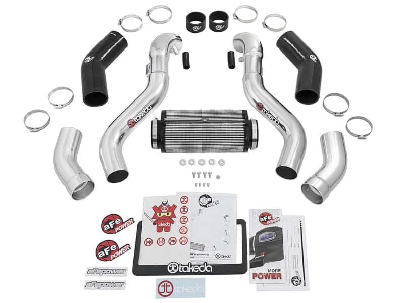 aFe — aFe Takeda Intake Stage-2 Polished Pro DRY S 09-17 Nissan 370Z V6 3.7L
Takeda Intake System
AirIntKt - view 2