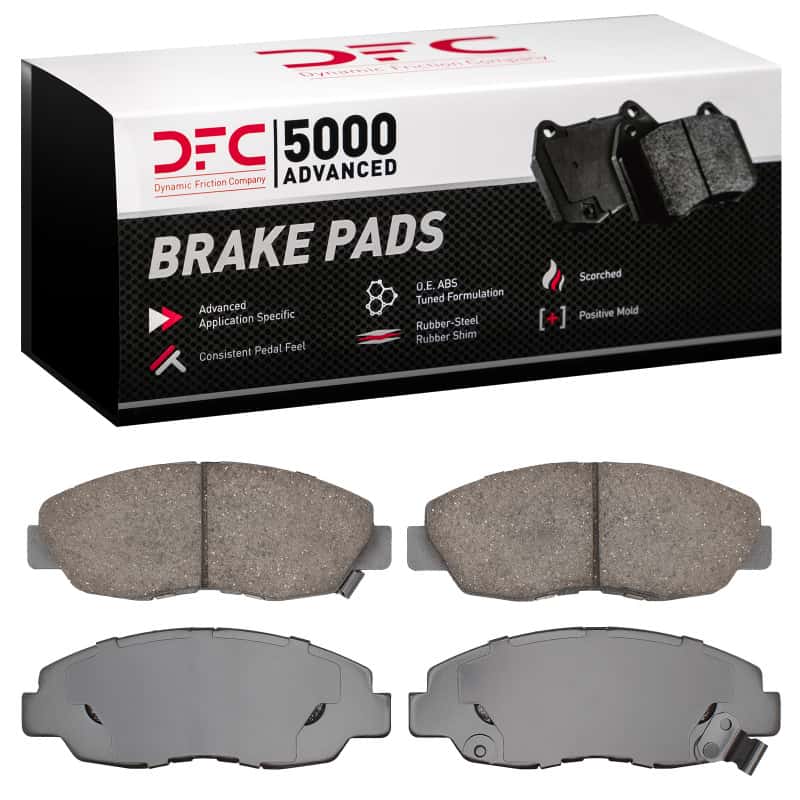 DFC — DFC 90-99 Acura CL Front 5000 Advanced Ceramic Brake Pads
DFC Brake Pad Set - view 1