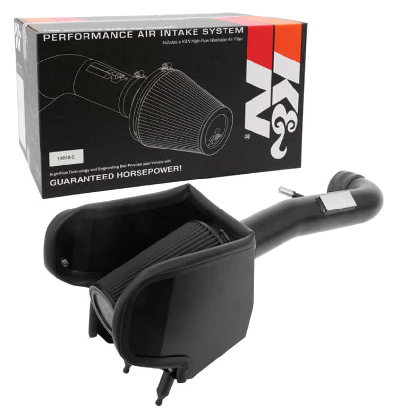 K&N Engineering — K&N 2018 Jeep Wrangler JL V6-3.6L F/I Blackhawk Performance Intake Kit (No Jeep Grand Cherokee)
Performance Air Inta
Air Intake System - view 6