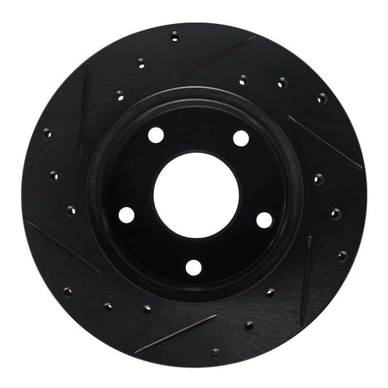 R1 Concepts — R1 82-88 Chevrolet Camaro Rear Right Drilled & Slotted Black Brake Rotor
R1 Brake Rotor Drill - view 5