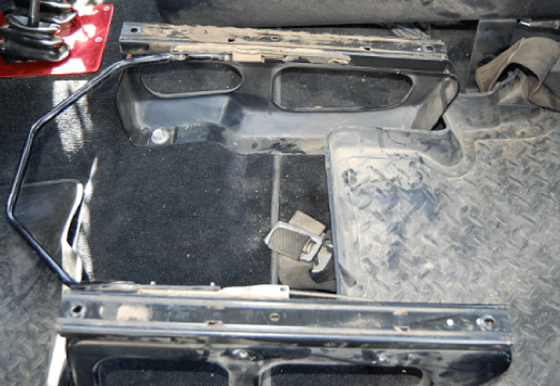 PRP Seats — PRP Jeep CJ7/YJ Seat Adapter Mount  (Driver Side)
Seat Mount - view 3