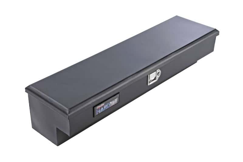 Dee Zee — Dee Zee Universal Tool Box - Hardware Side Mount - Black 48In
ToolBxTrkBedSideRail - view 1