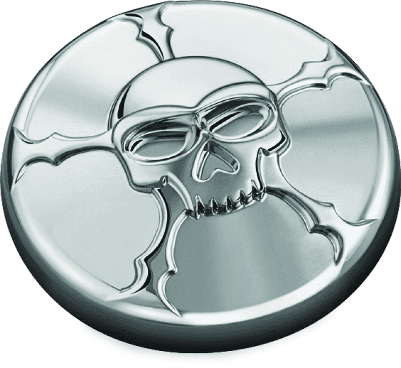 Kuryakyn — Kuryakyn Zombie Gas Cap Vented Chrome - view 1