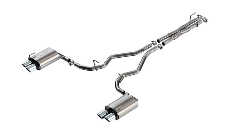 Borla — Borla 19-22 Ford Explorer 3.0L V6 AT AWD 4DR 2.25in ATAK Catback Exhaust - Chrome Tip
Cat-Back System - view 1
