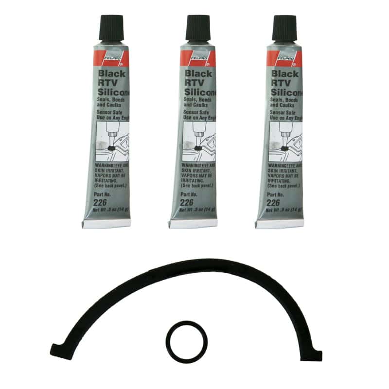 Fel-Pro — Fel-Pro Honda Fit OS 30837 R Engine Oil Pan Gasket Set 0 Bolt Hole Two Piece Gasket - view 1
