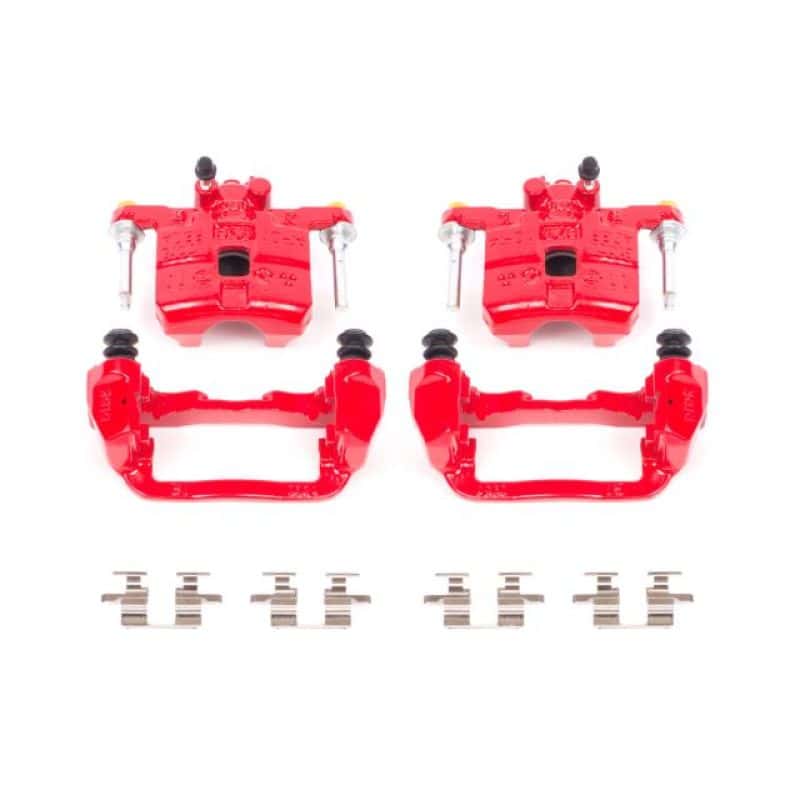 PowerStop — Power Stop 98-03 Subaru Forester Rear Red Calipers w/Brackets - Pair
Caliper Set - view 1