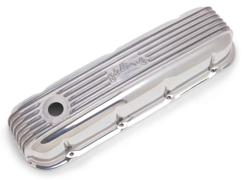 Edelbrock — Edelbrock Valve Cover Classic Series Chevrolet 1965 and Later 396-502 V8 Polshed
ELITE - view 4