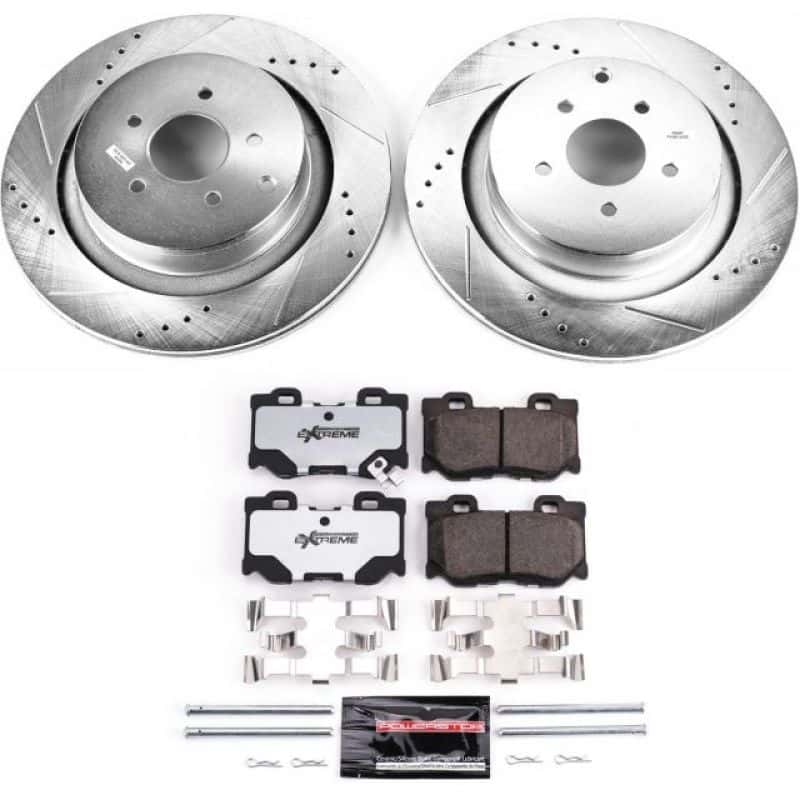 PowerStop — Power Stop 09-13 Infiniti FX50 Rear Z26 Street Warrior Brake Kit - view 1