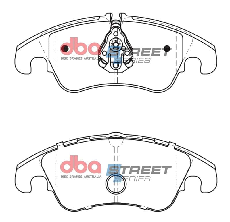 DBA — DBA 09-16 Audi A4 Sedan Front Street Series Brake Pads
Brake Pad - view 1