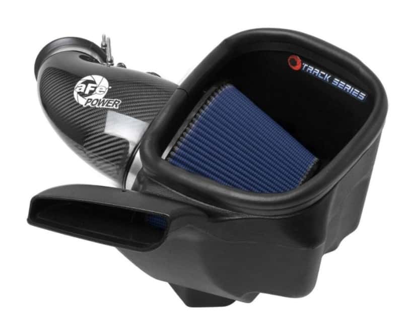 aFe — aFe 12-21 Jeep Grand Cherokee 6.4L Track Series Carbon Fiber Cold Air Intake System w/Pro 5R Filter
Track Series Intake  - view 2