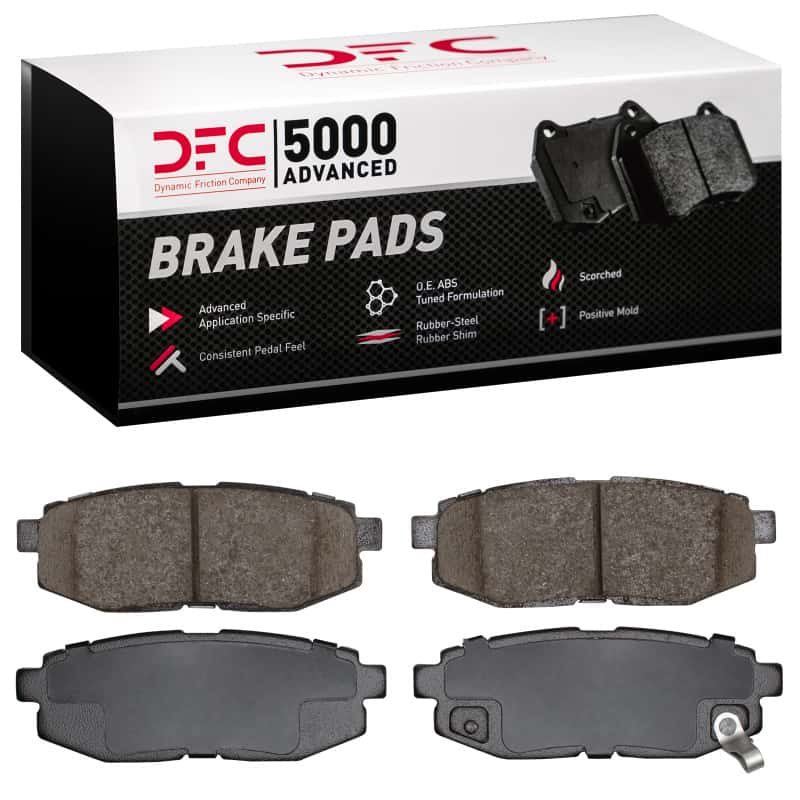 DFC — DFC 06-25 Scion FR-S Rear 5000 Advanced Ceramic Brake Pads
DFC Brake Pad Set - view 1