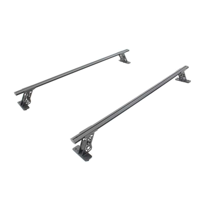 Go Rhino — Go Rhino 15-22 Ford F-150 / 07-21 Toy. Tundra XRS Cross Bars Kit - Tex Blk (Attch Tonneau Cvr T-Trk)
XRS Bed Cross Rails - view 1