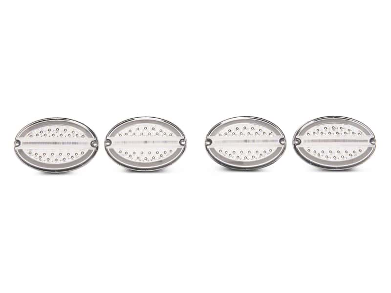 Raxiom — Raxiom 97-04 Chevrolet Corvette C5 Axial Series LED Tail Lights- Chrome Housing (Clear Lens)
Lights - view 1