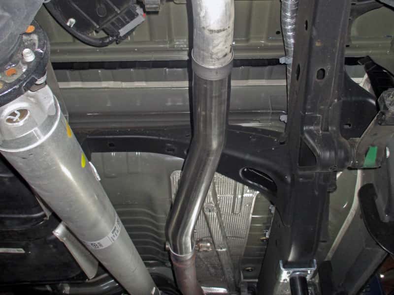 aFe — aFe Apollo GT Series 409 Stainless Steel Muffler Delete Pipe GM Silverado/Sierra 1500 19-20 V8-5.3L
Muffler Delete Pipe - view 3