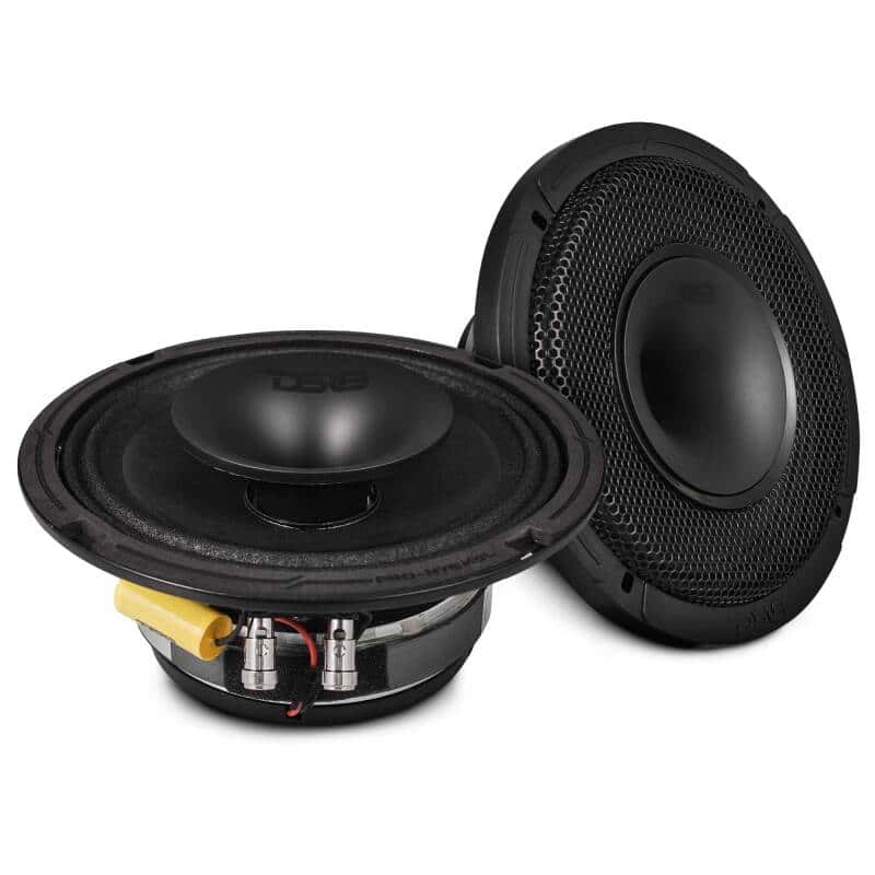 DS18 — DS18 6.5in 150 Watts RMS 8 ohm Mid-Range Loudspeaker Shallow Grill Included - view 6