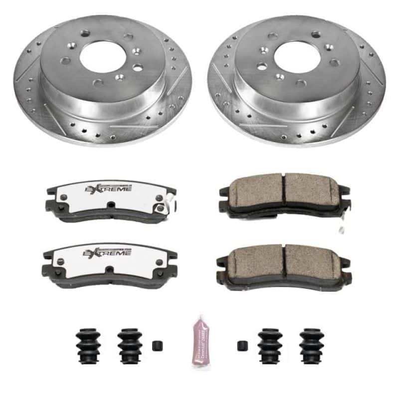 PowerStop — Power Stop 08-09 Buick Allure Rear Z26 Street Warrior Brake Kit - view 1