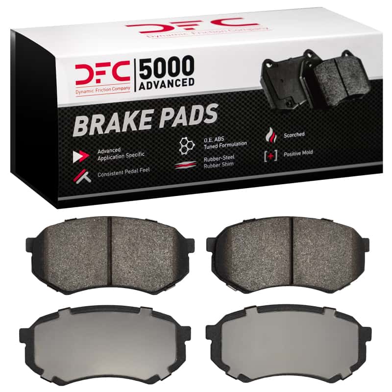 DFC — DFC 89-04 Mitsubishi Fuso FE Front 5000 Advanced Semi Metallic Brake Pads
DFC Brake Pad Set - view 4
