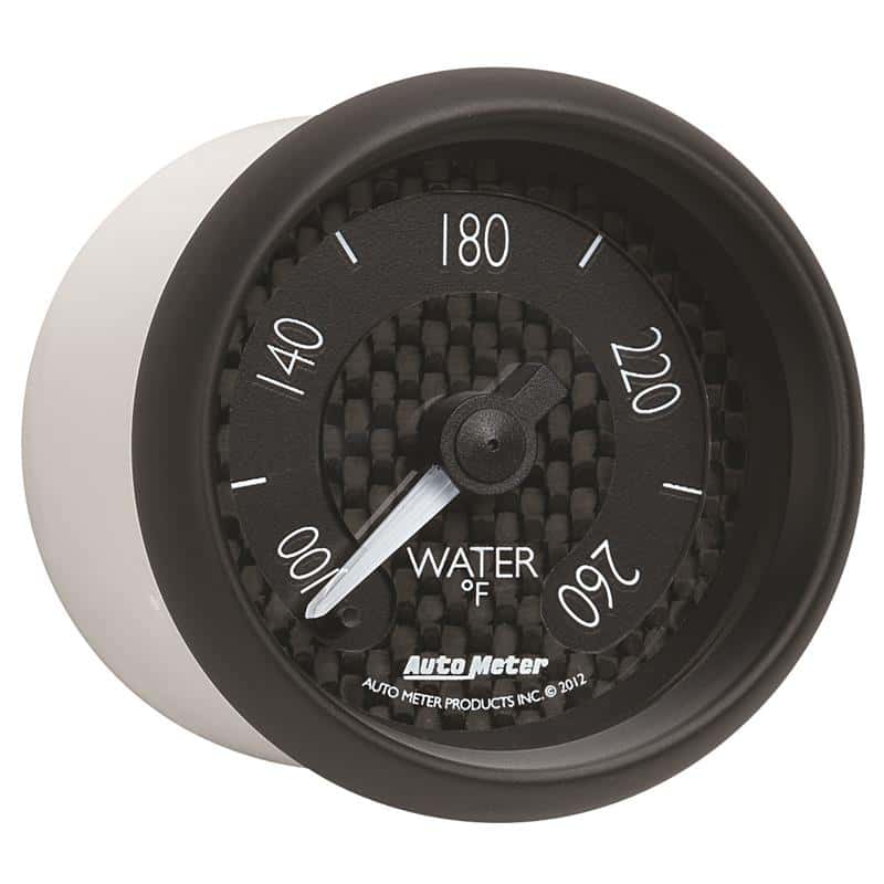 AutoMeter — Autometer GT Series 52mm Full Sweep Electronic 100-260 Deg F Water Temperature Gauge
2-1/16" WATER TEMP, - view 5