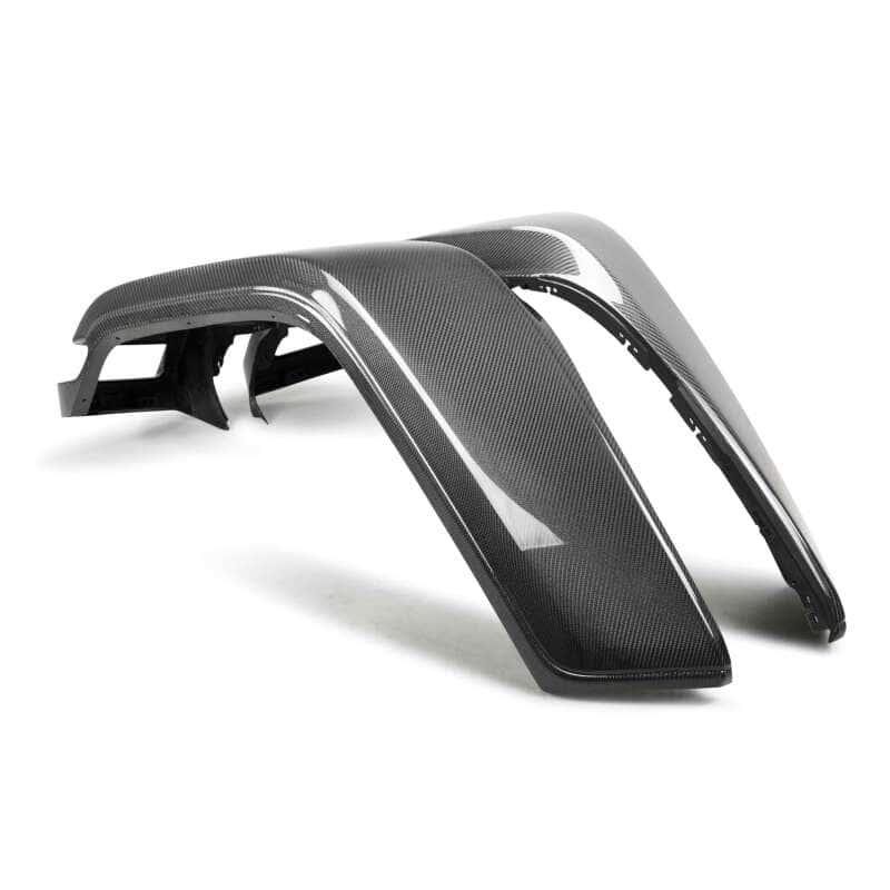 Anderson Composites — Anderson Composites 20-22 Jeep Gladiator (JT) Carbon Fiber Front Fender Fares - view 2