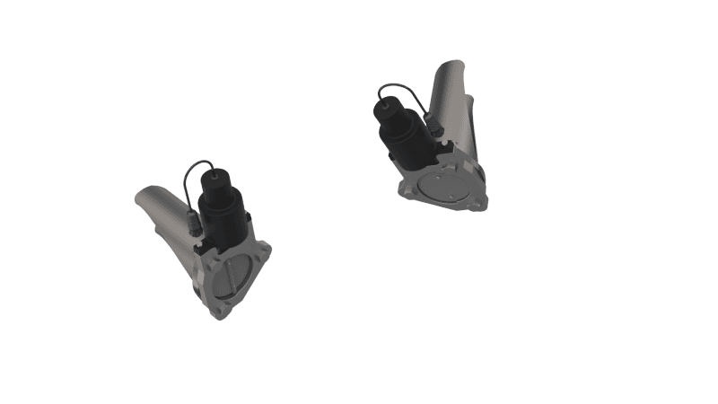 QTP — 2016-2024 Chevrolet Camaro SS QTP Aggressor Cutout Pipes - view 1