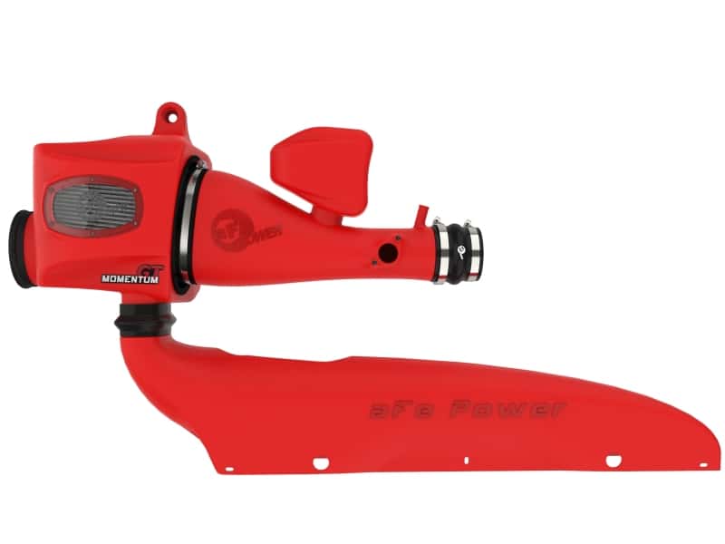 aFe — aFe 16-23 Toyota Tacoma V6 3.5L Momentum GT Red Edition Cold Air Intake System w/ Pro DRY S Filter
Momentum GT Intake - view 5