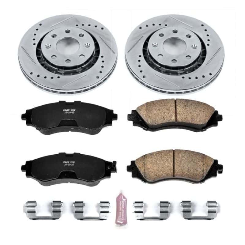 PowerStop — Power Stop 04-11 Chevrolet Aveo Front Z23 Evolution Sport Brake Kit - view 1