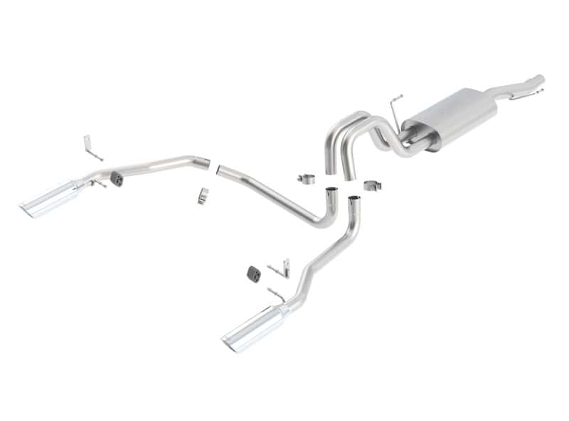 Borla — Borla 05-08 Ford F-150 66in/78in Bed 4dr SS Catback Exhaust
Cat-Back System
ExhstSysKt - view 1