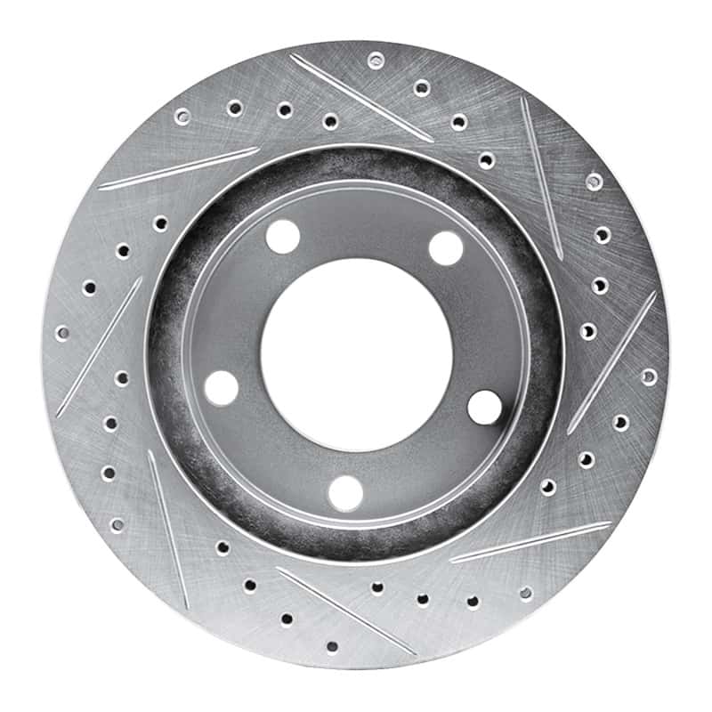 R1 Concepts — R1 74-80 InternatIonal SCOUT II Front Left Drilled & Slotted Silver Brake Rotor
R1 Brake Rotor Drill - view 5