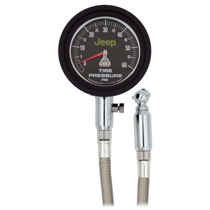 AutoMeter — Autometer JEEP 0-60 PSI Analog Tire Pressure Gauge - view 1