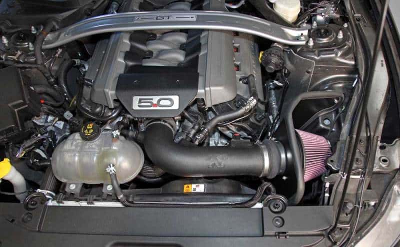K&N Engineering — K&N 2015 Ford Mustang GT 5.0L V8 F/I Performance Intake Kit
Performance Air Inta
Air Intake System - view 4