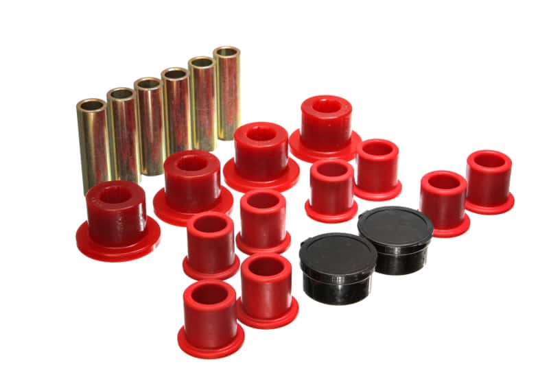 Energy Suspension — Energy Suspension 98-11 Ford Ranger Red Rear Leaf Spring Bushing Set
Leaf Spring Bushing - view 5