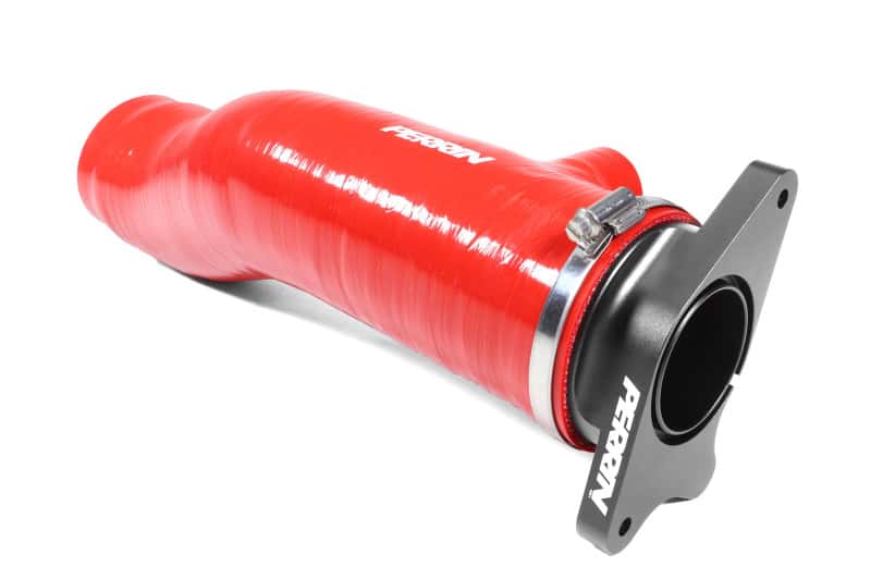 Perrin Performance — PERRIN 22-24 Subaru WRX / 20-25 LGT & OBXT Turbo Inlet Hose w/Turbo Adapter Flange (Long) - Red - view 7