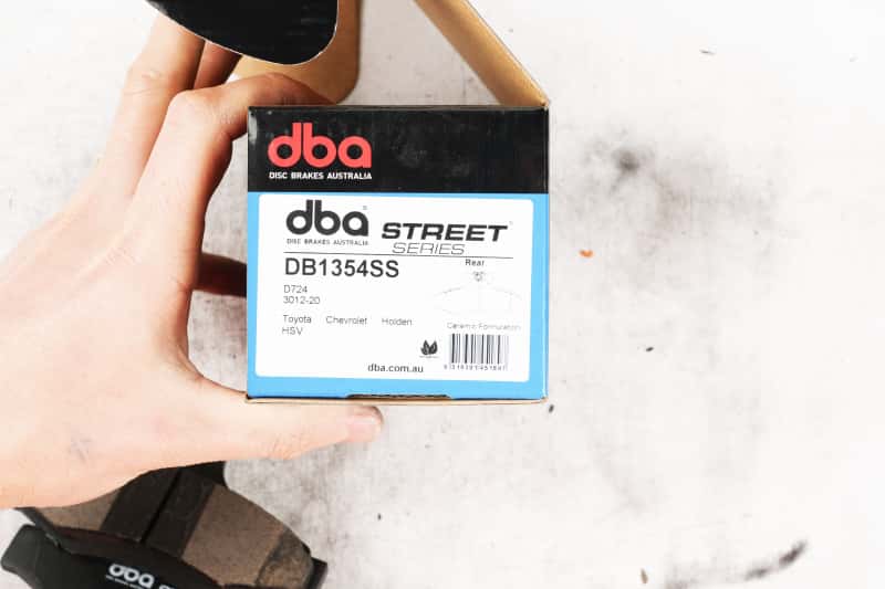 DBA — DBA 84-96 Chevrolet Corvette Rear Street Series Brake Pads
Brake Pad - view 3