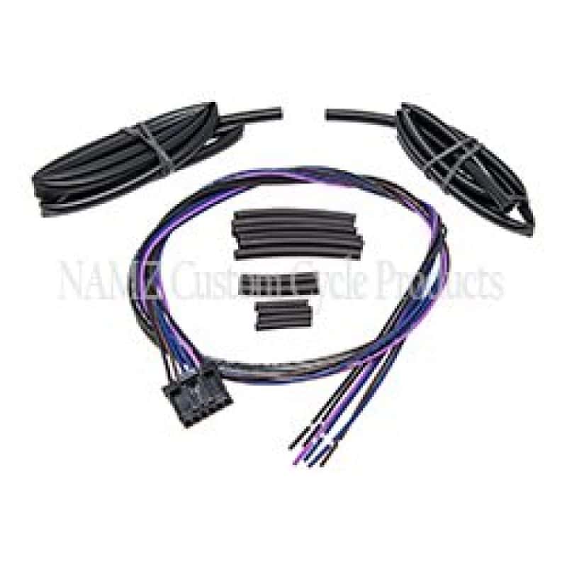 NAMZ — NAMZ 11-17 V-Twin FXST/FLST w/Switch Housing Mounted Signal Front Turn Sig Relocation Harness 36in. - view 2